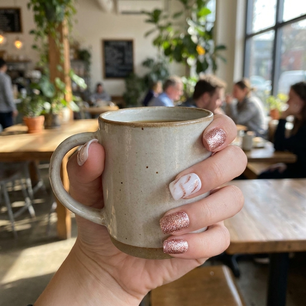 Press-On Nails Kit lifestyle