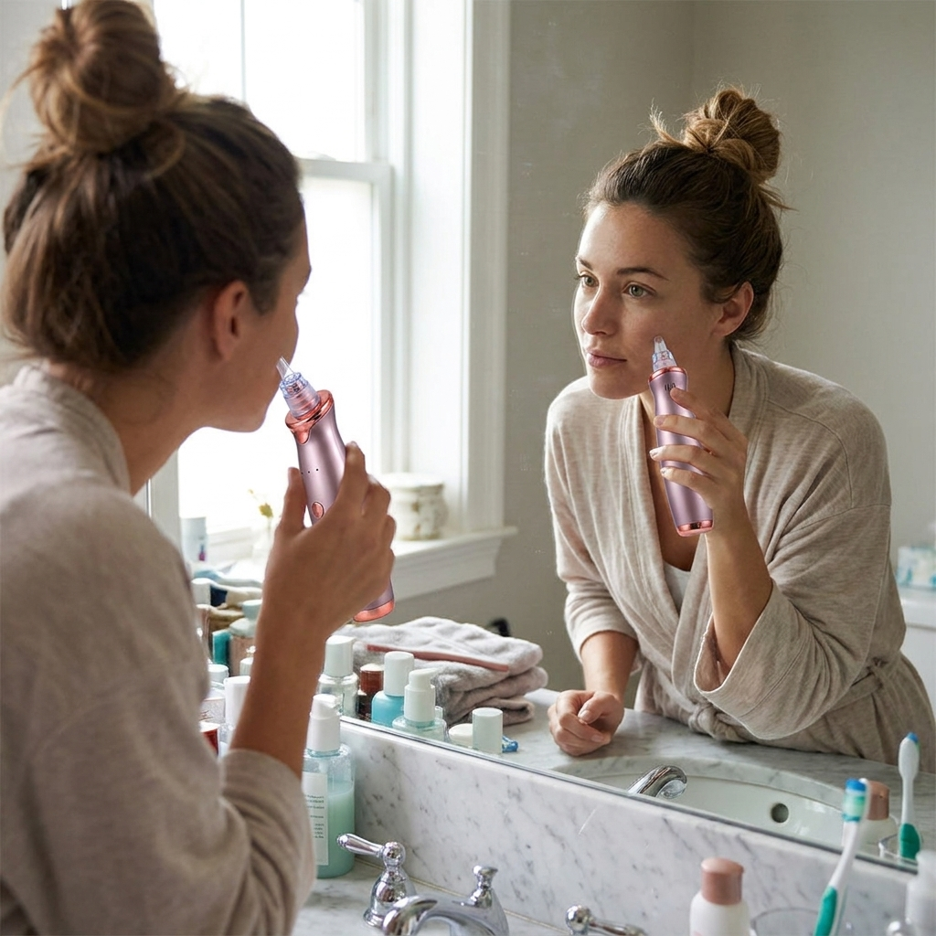 Electric Acne Remover lifestyle