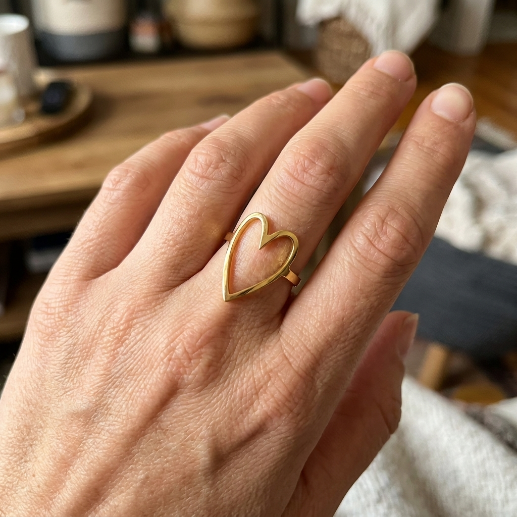 Open Heart Ring