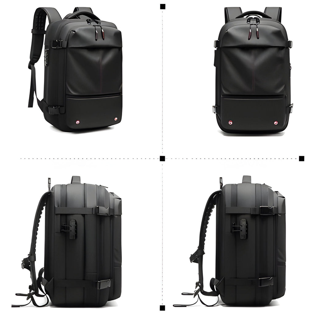 Structured Rucksack with Internal Compression
