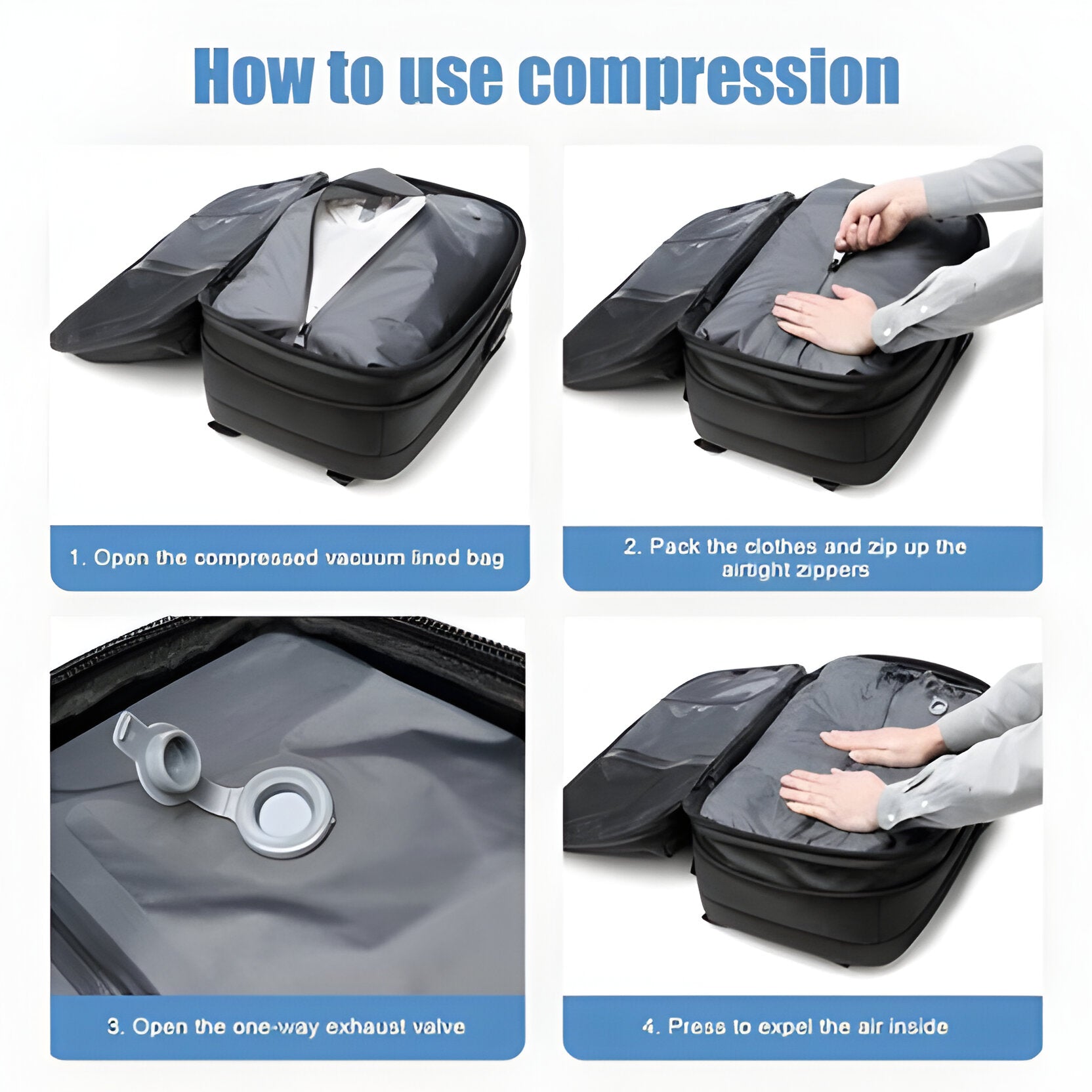 Structured Rucksack with Internal Compression