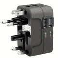 Worldwide Travel Adapter with Dual USB Charging