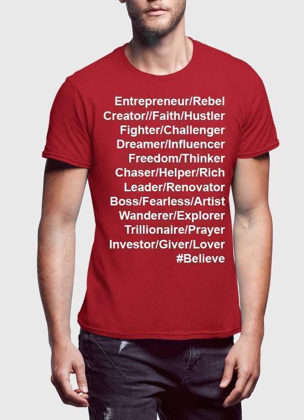 Ingredients of an Entrepreneur Tee