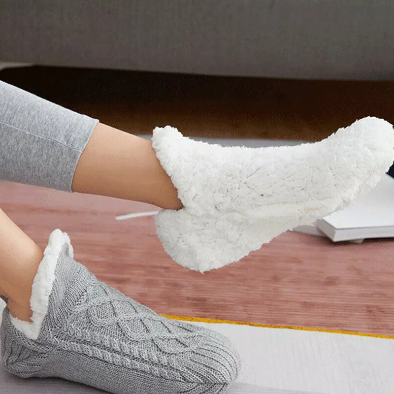 Non Slip Thermal Socks for Women Indoor Warm