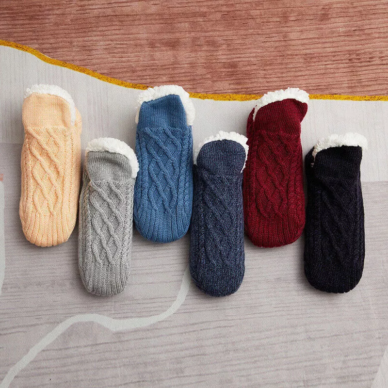 Non Slip Thermal Socks for Women Indoor Warm