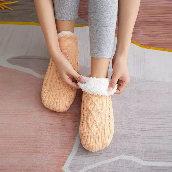 Non Slip Thermal Socks for Women Indoor Warm