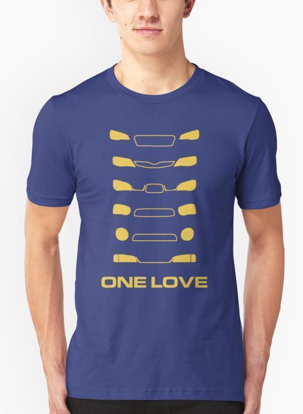 Subaru Impreza One Love Purple Tee